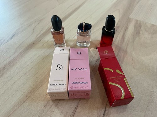 Giorgio armani miniaturen set - giorgio,