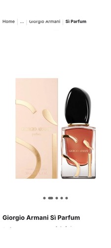 Giorgio armani parfum 30ml - armani, si